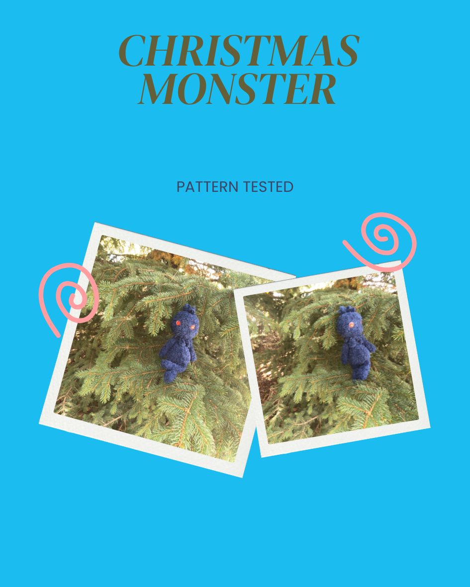 Christmas Monster Amigurumi Pattern