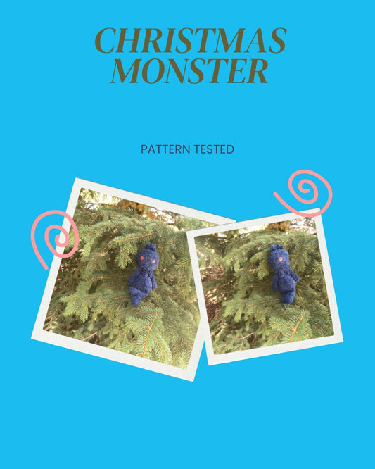 Christmas Monster Amigurumi Pattern